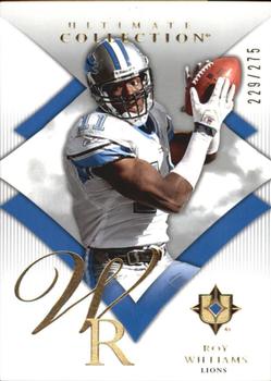 2008 Upper Deck Ultimate Collection #68 Roy Williams Front