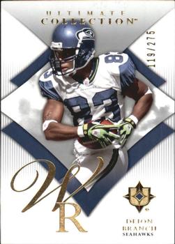 2008 Upper Deck Ultimate Collection #100 Deion Branch Front