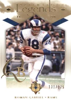 2008 Upper Deck Ultimate Collection #126 Roman Gabriel Front