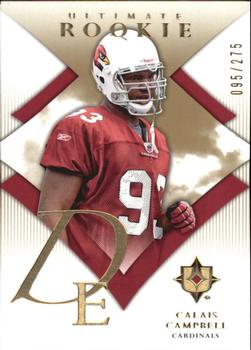 2008 Upper Deck Ultimate Collection #137 Calais Campbell Front