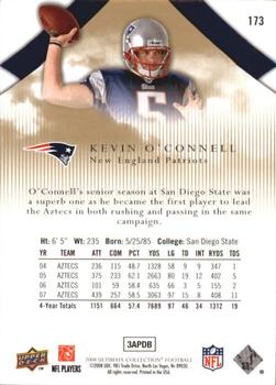 2008 Upper Deck Ultimate Collection #173 Kevin O'Connell Back