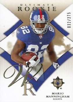 2008 Upper Deck Ultimate Collection #178 Mario Manningham Front