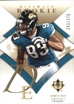 2008 Upper Deck Ultimate Collection #186 Quentin Groves Front