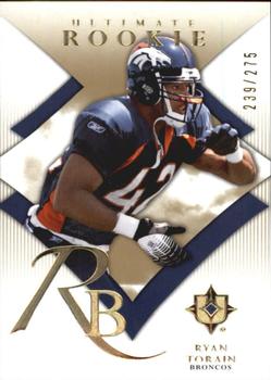 2008 Upper Deck Ultimate Collection #189 Ryan Torain Front