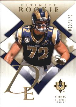 2008 Upper Deck Ultimate Collection #200 Chris Long Front
