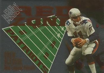 1998 Playoff Absolute SSD Hobby - Red Zone #11 Drew Bledsoe Front