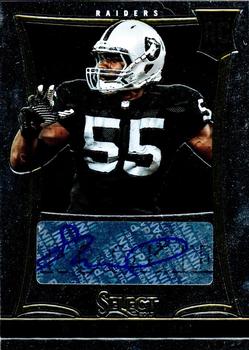 2013 Panini Select - Rookie Autographs #289 Sio Moore Front