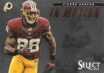 2013 Panini Select - In Motion #18 Pierre Garcon Front