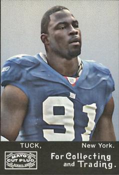 2008 Topps Mayo #8 Justin Tuck Front