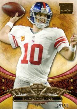 2013 Topps Triple Threads - Ruby #62 Eli Manning Front