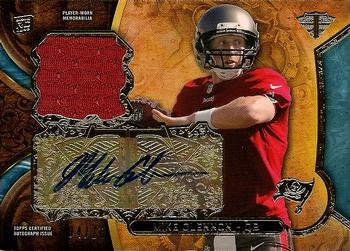 2013 Topps Triple Threads - Rookie Autograph Relics Sapphire #TTRAR-MGL Mike Glennon Front