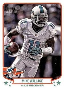 2013 Topps Magic - Mini #298 Mike Wallace Front