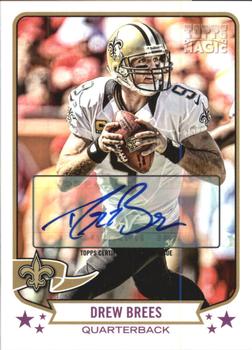 2013 Topps Magic - Autographs #125 Drew Brees Front