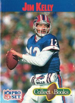 1990 Pro Set Collect-A-Books #NNO Jim Kelly Front