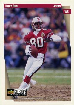 1997 Collector's Choice San Francisco 49ers #SF6 Jerry Rice Front