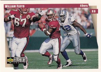 1997 Collector's Choice San Francisco 49ers #SF10 William Floyd Front
