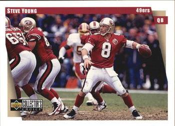 1997 Collector's Choice San Francisco 49ers #SF11 Steve Young Front