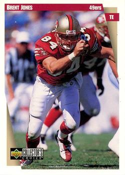 1997 Collector's Choice San Francisco 49ers #SF4 Brent Jones Front