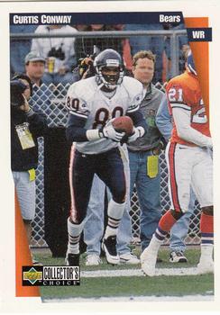 1997 Collector's Choice Chicago Bears #CH3 Curtis Conway Front