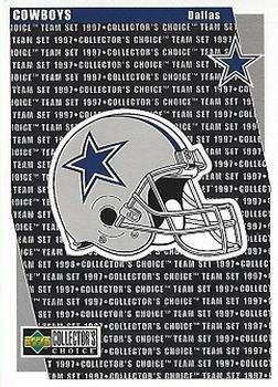1997 Collector's Choice Dallas Cowboys #DA14 Checklist Front