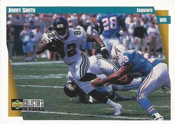 1997 Collector's Choice Jacksonville Jaguars #JA1 Jimmy Smith Front