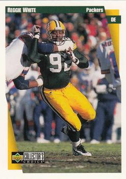 1997 Collector's Choice Green Bay Packers #GB7 Reggie White Front
