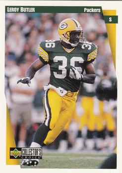 1997 Collector's Choice Green Bay Packers #GB8 LeRoy Butler Front