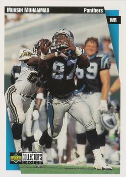 1997 Collector's Choice Carolina Panthers #CA3 Muhsin Muhammad Front