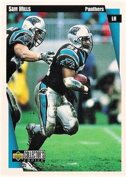 1997 Collector's Choice Carolina Panthers #CA8 Sam Mills Front