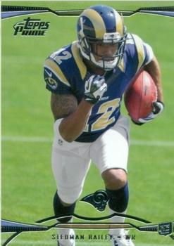 2013 Topps Prime - Retail #122 Stedman Bailey Front