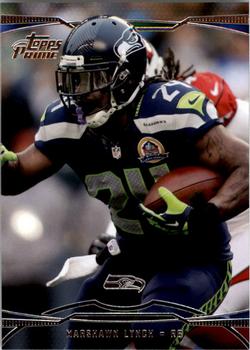 2013 Topps Prime - Retail #24 Marshawn Lynch Front