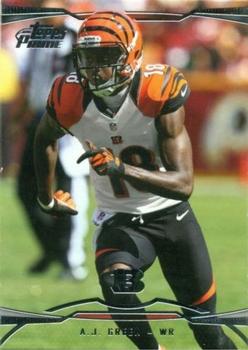 2013 Topps Prime - Retail #99 A.J. Green Front