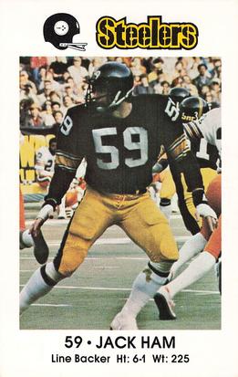 1981 Pittsburgh Steelers Police #NNO Jack Ham Front