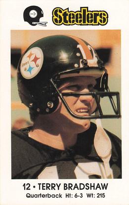 1982 Pittsburgh Steelers Police #NNO Terry Bradshaw Front