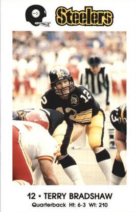1983 Pittsburgh Steelers Police #NNO Terry Bradshaw Front
