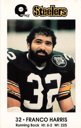 1983 Pittsburgh Steelers Police #NNO Franco Harris Front