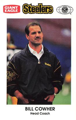 1993 Pittsburgh Steelers Police #NNO Bill Cowher Front