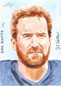 2013 Leaf Best of Football - Sketches #NNO Dan Fouts Front