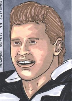 2013 Leaf Best of Football - Sketches #NNO Howie Long Front