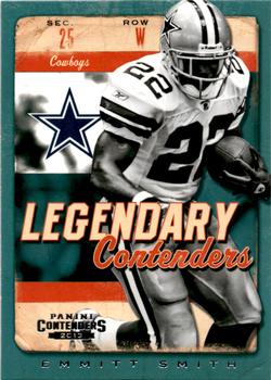 2013 Panini Contenders - Legendary Contenders #6 Emmitt Smith Front