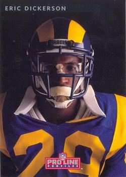 1992 Pro Line Mobil #64 Eric Dickerson Front