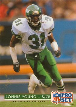 1992 Pro Set FACT Mobil #278 Lonnie Young Front