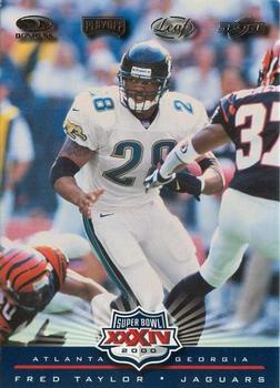 2000 Playoff Super Bowl XXXIV Card Show #SB-5 Fred Taylor Front