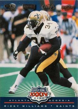 2000 Playoff Super Bowl XXXIV Card Show #SB-7 Ricky Williams Front
