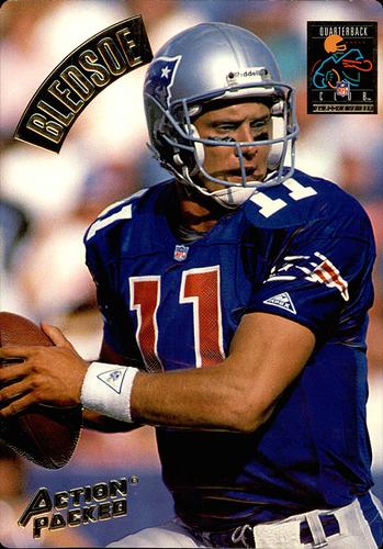 1994 Action Packed - Mammoth 7x10 #MM2 Drew Bledsoe Front