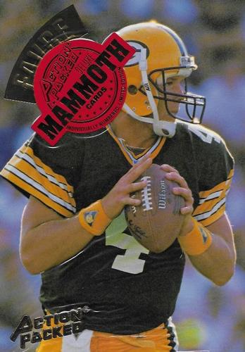 1994 Action Packed - Mammoth 7x10 #MM9 Brett Favre Front