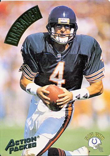 1994 Action Packed - Mammoth 7x10 #MM10 Jim Harbaugh Front