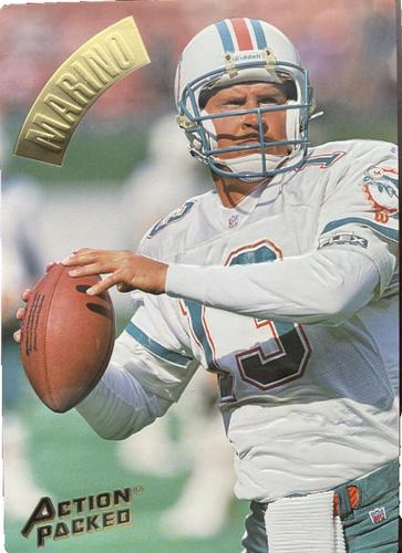 1994 Action Packed - Mammoth 7x10 #MM16 Dan Marino Front