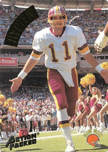 1994 Action Packed - Mammoth 7x10 #MM21 Mark Rypien Front