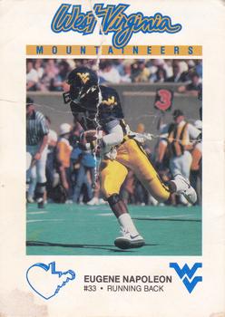 1988 West Virginia Mountaineers Football - Trading Card Database